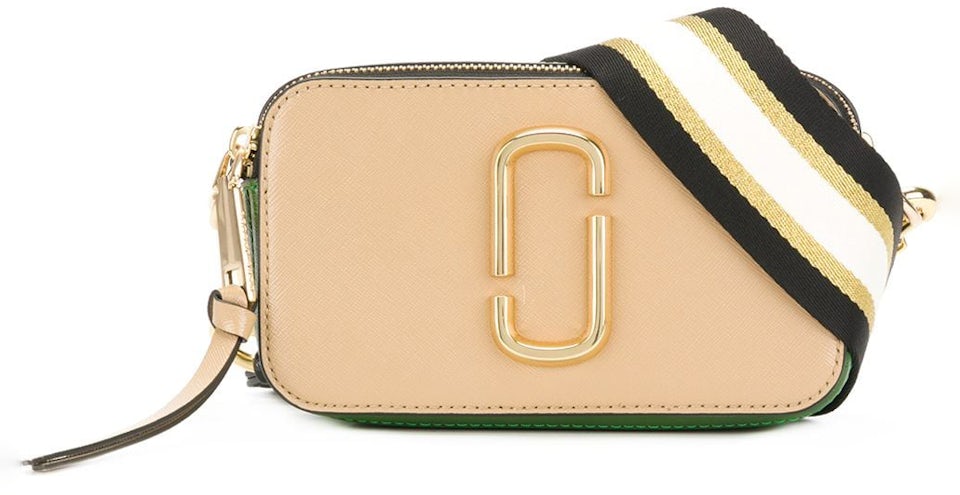 Marc Jacobs The Snapshot Crossbody Bag Multicolor in Leather with Gold-tone  - US