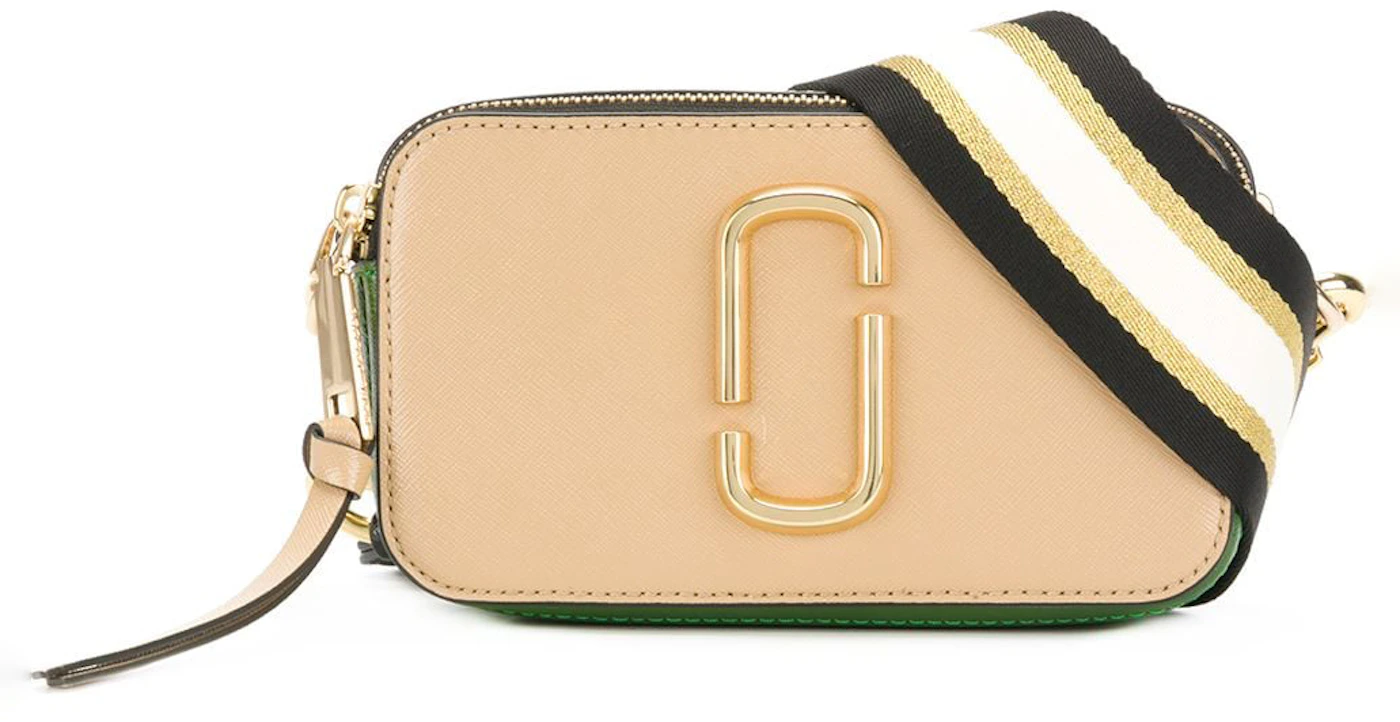 Marc Jacobs The Snapshot Crossbody Bag Multicolor in Leather with Gold ...