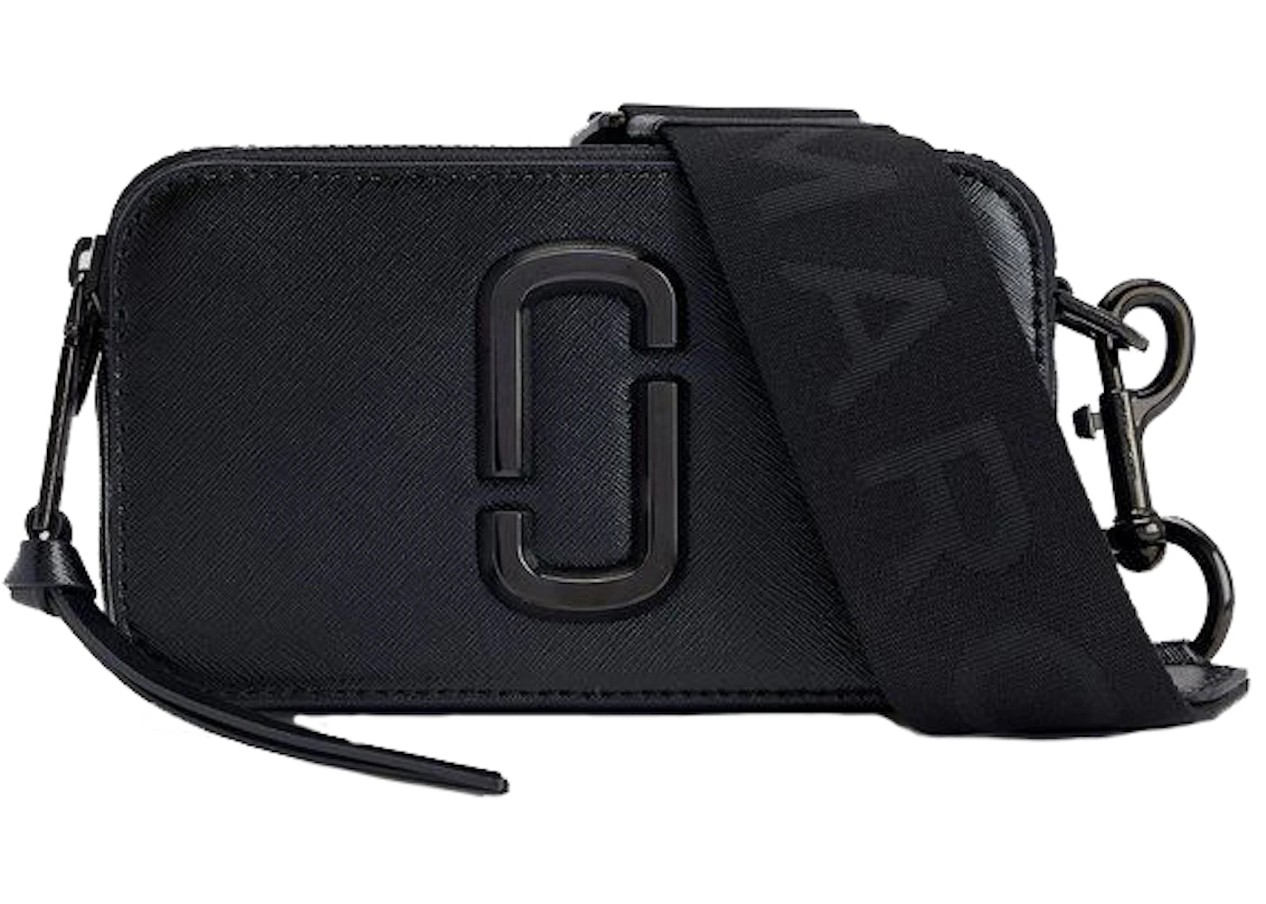 The Marc Jacobs The Snapshot DTM Black in Saffiano Leather with