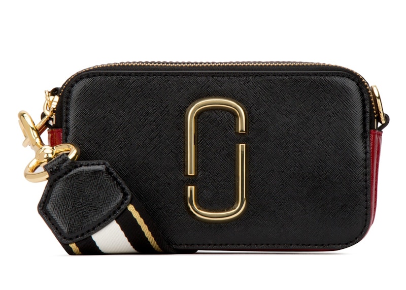 The Marc Jacobs The Snapshot DTM Black in Saffiano Leather with