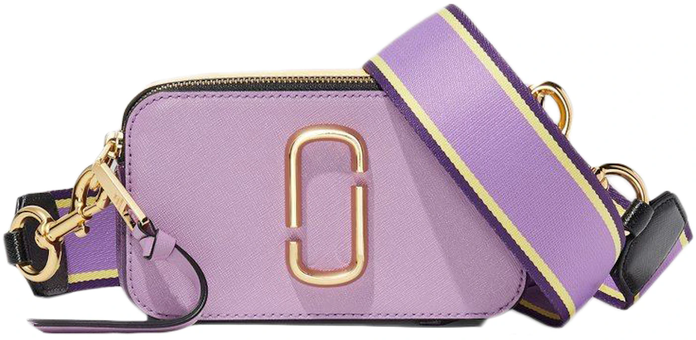 The Marc Jacobs The Snapshot Violet Chachki Multi in Saffiano Leather with  Gold-tone - US