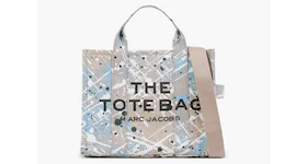 Marc Jacobs The Splatter Tote Bag Medium Brown/Rice