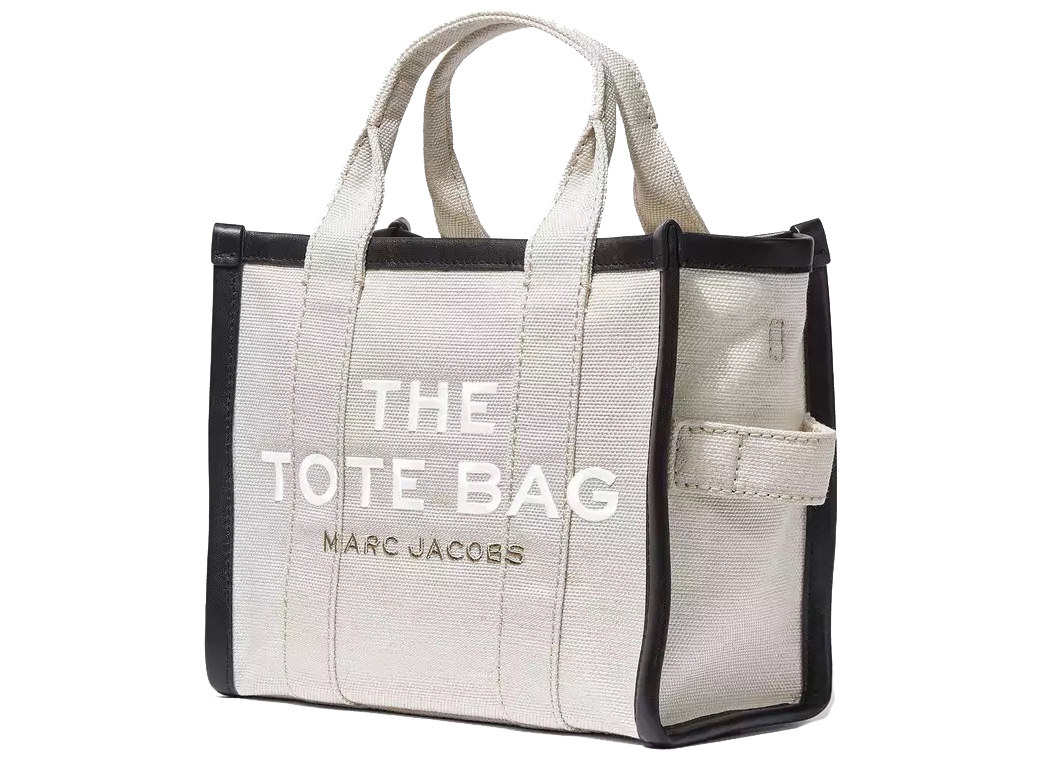 Marc Jacobs The Summer Tote Bag Small Natural in Cotton/Leather ...