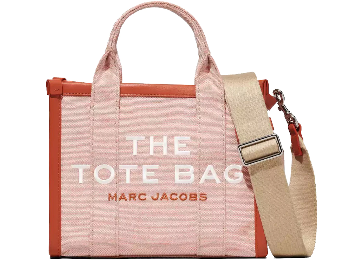 Marc Jacobs The Summer Tote Bag Medium Orange Rust