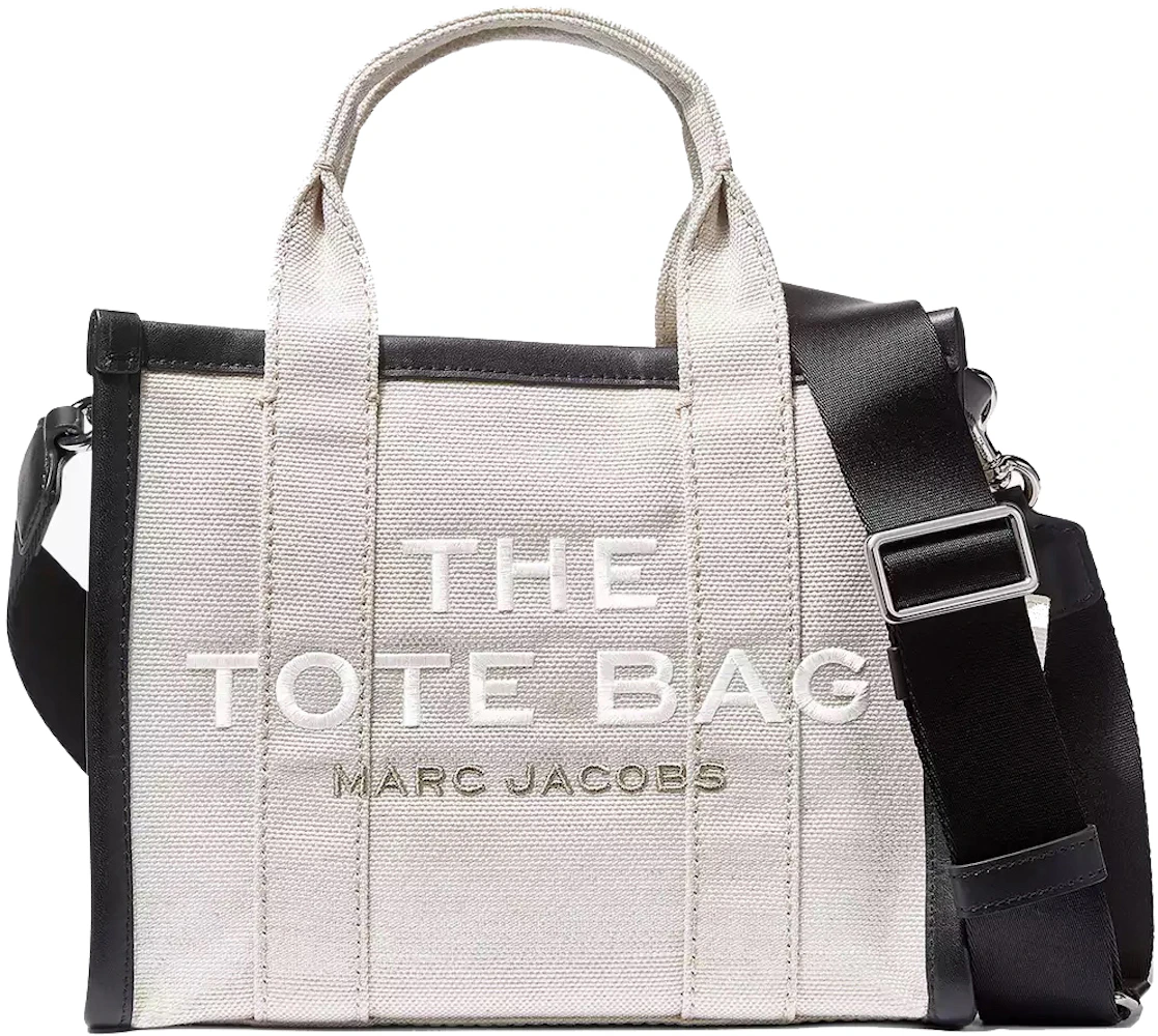 Marc Jacobs The Summer Tote Bag Medium Natural in Cotton/Leather with ...
