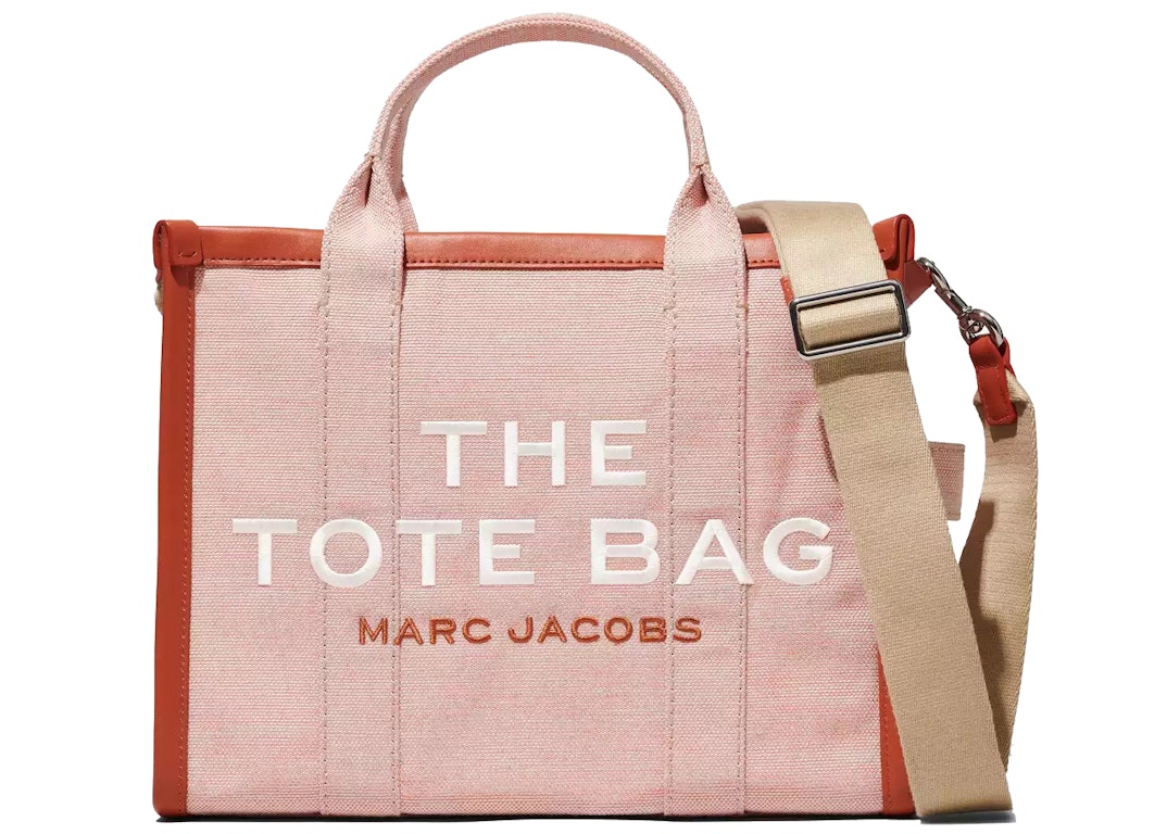 Pre-owned The Marc Jacobs The Summer Tote Bag Small Orange Rust