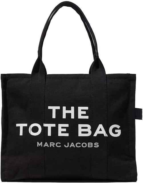 MARC JACOBS The Large Leather Tote Bag - Black