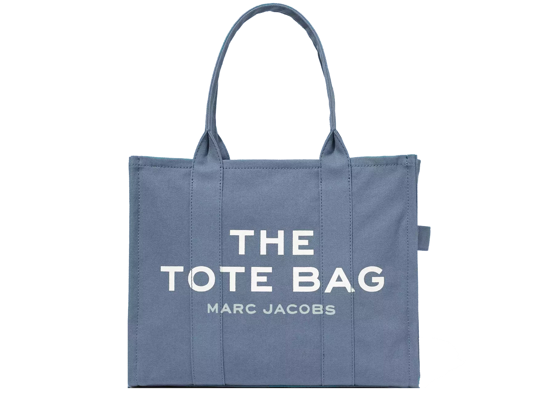 Marc Jacobs The Large Tote Blue Shadow in Leather - JP