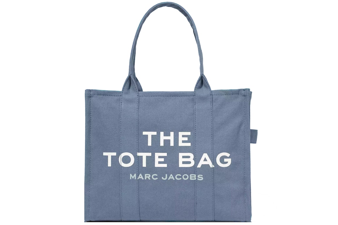 Pre-owned The Marc Jacobs The Tote Bag Large Blue Shadow