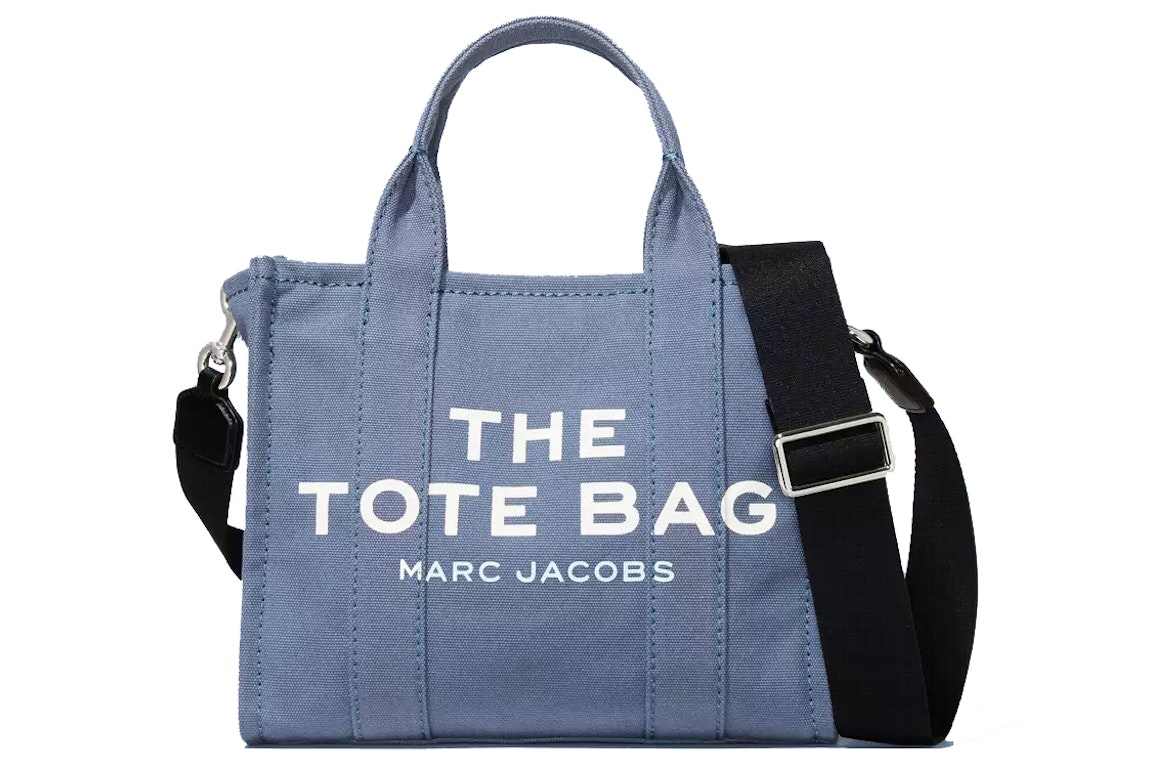 Pre-owned The Marc Jacobs The Tote Bag Mini Blue Shadow