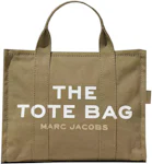 Marc Jacobs The Tote Bag Medium Black in Cotton/Leather - US