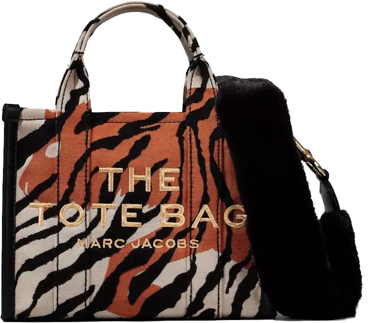 Marc Jacobs The Year of the Tiger Tote Bag Small Jacquard Tiger Stripe in  Polyester/Cotton - US
