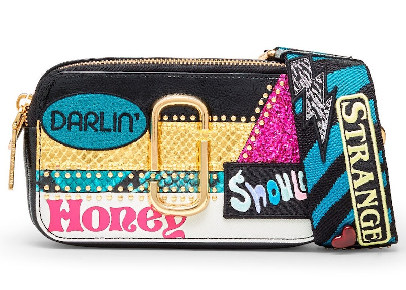 The Marc Jacobs x Kaia Gerber The Snapshot Mutli in Saffiano Leather