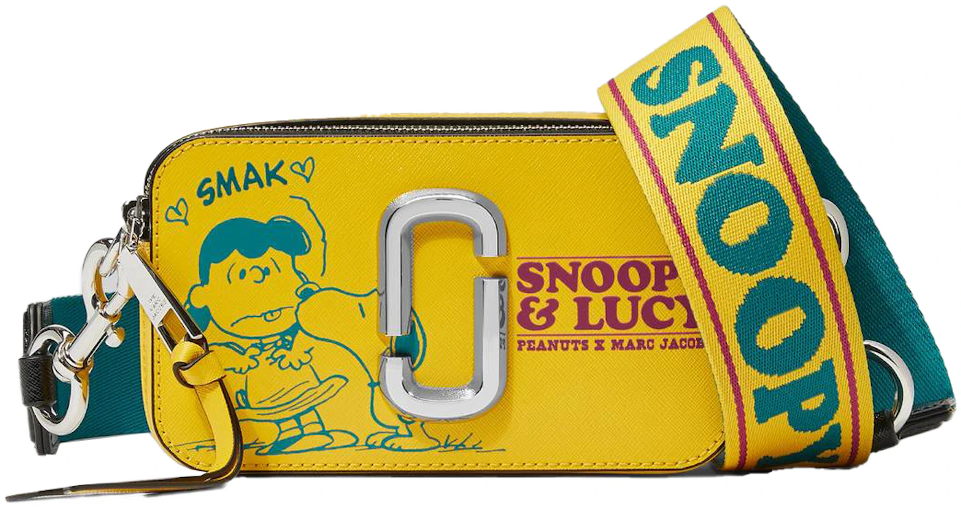 Marc Jacobs White Peanuts Snapshot Bag