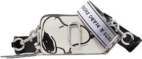 Marc Jacobs Snapshot Peanuts Snoopy & Friends Canvas Crossbody Bag - Green
