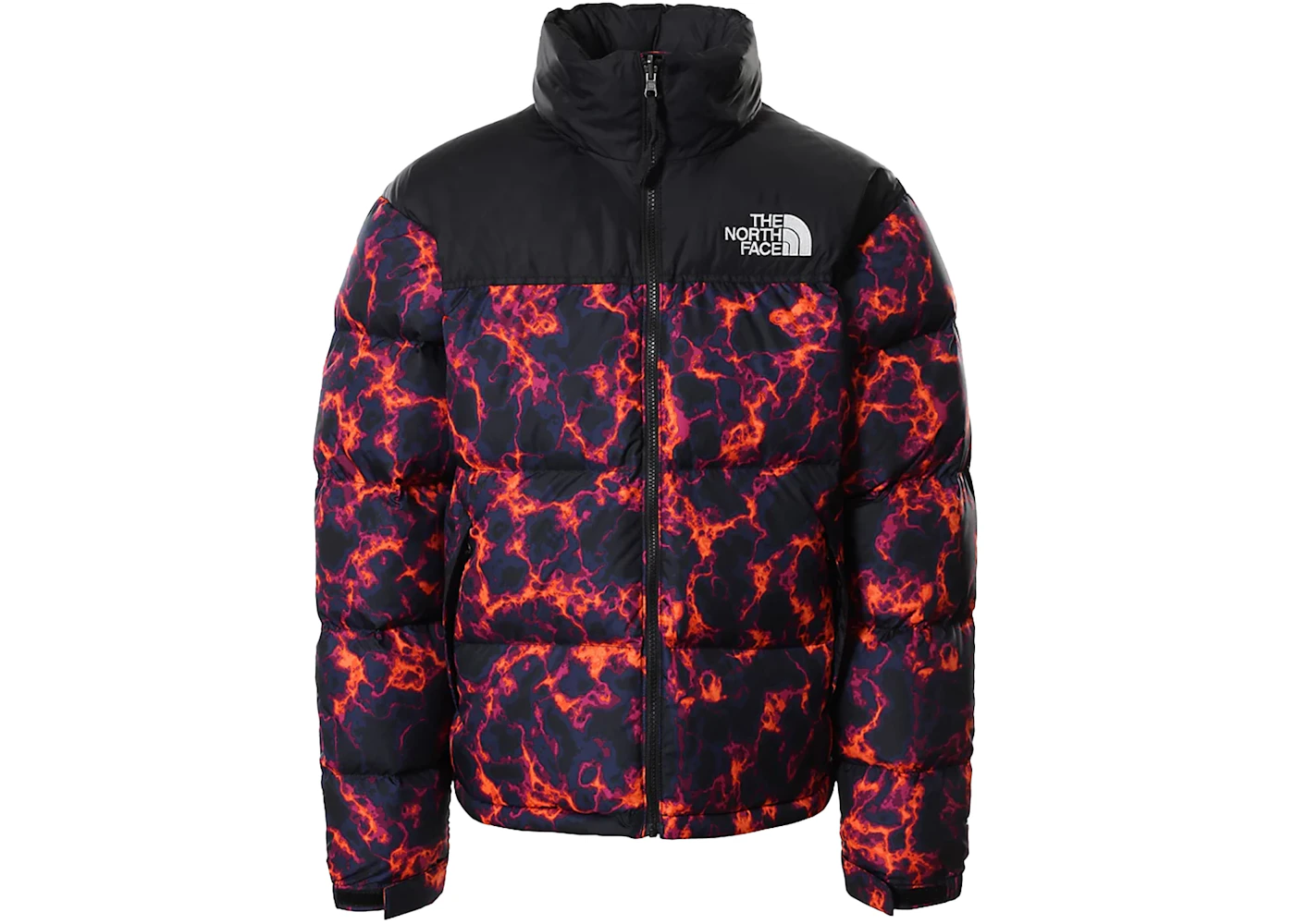 The North Face 1996 Printed Retro Nuptse 700 Fill Packable Jacket TNF ...
