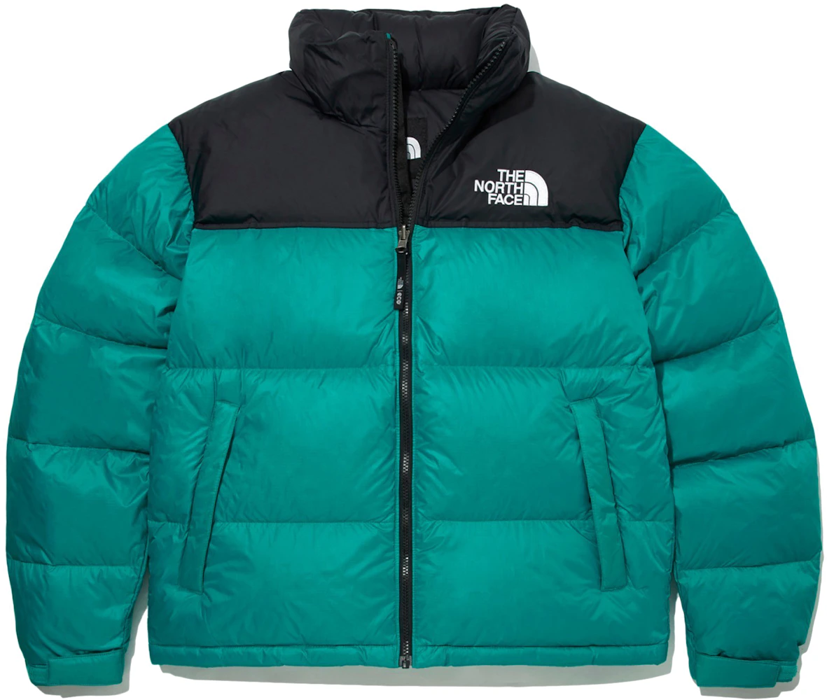 The North Face 1996 Retro Eco Nuptse Packable Jacket (Asia Sizing) Jade ...
