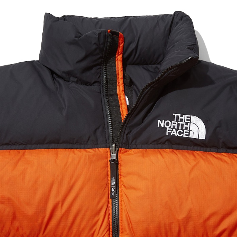 North face nuptse sales persian orange