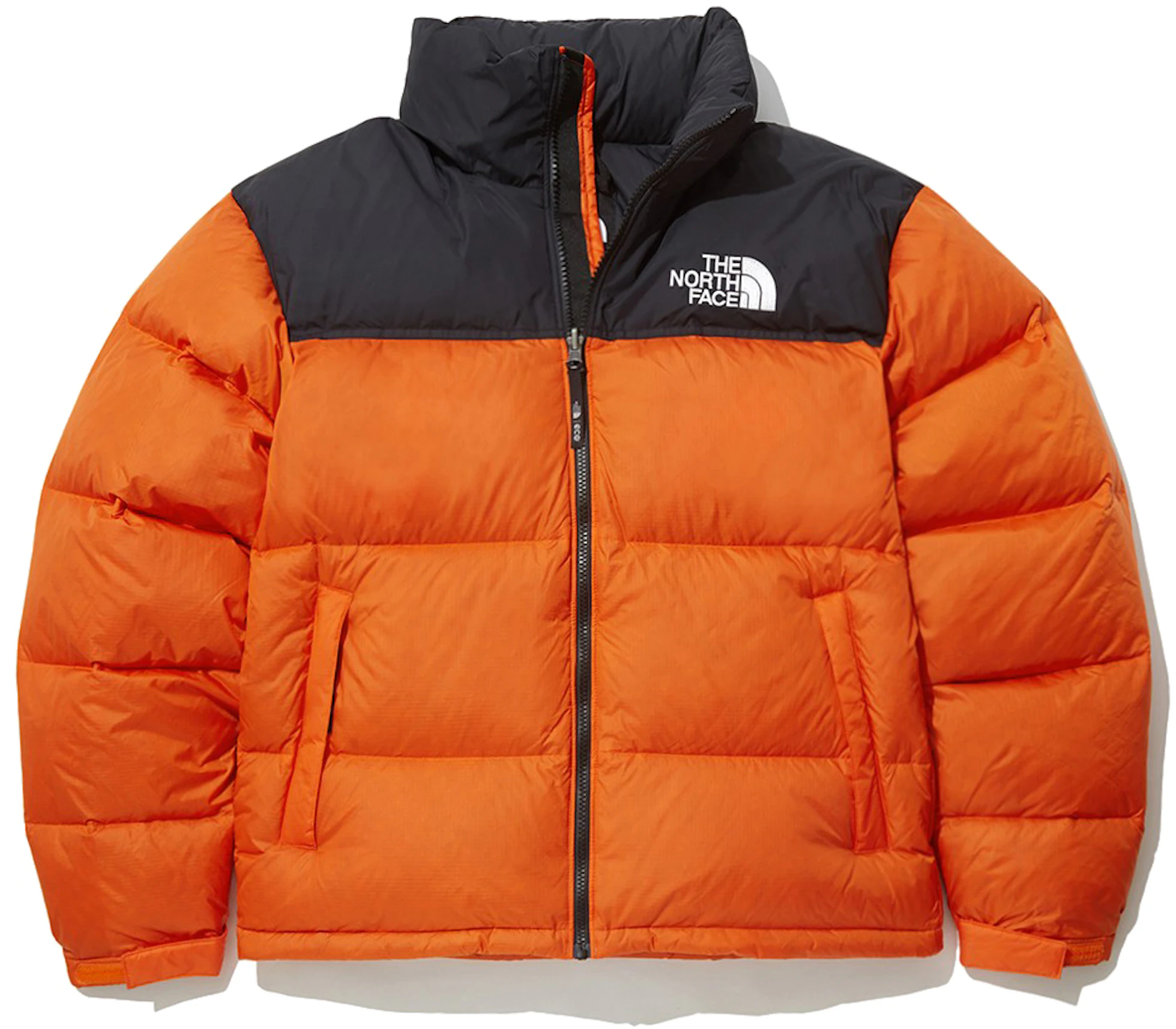 The North Face 1996 Retro Eco Nuptse Packable Jacket (Asia Sizing) Orange - - US