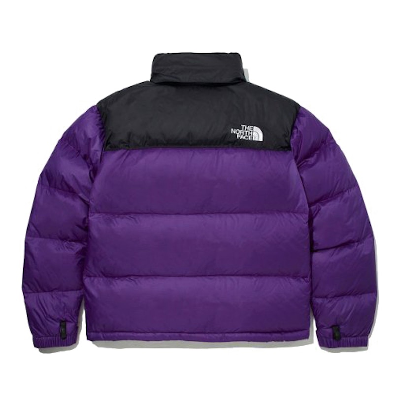 The north face hot sale nuptse purple