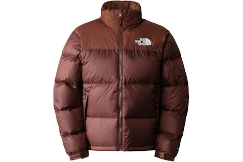 Dark Oak Womens North Face Nuptse Puffer The North Face 1996 Retro