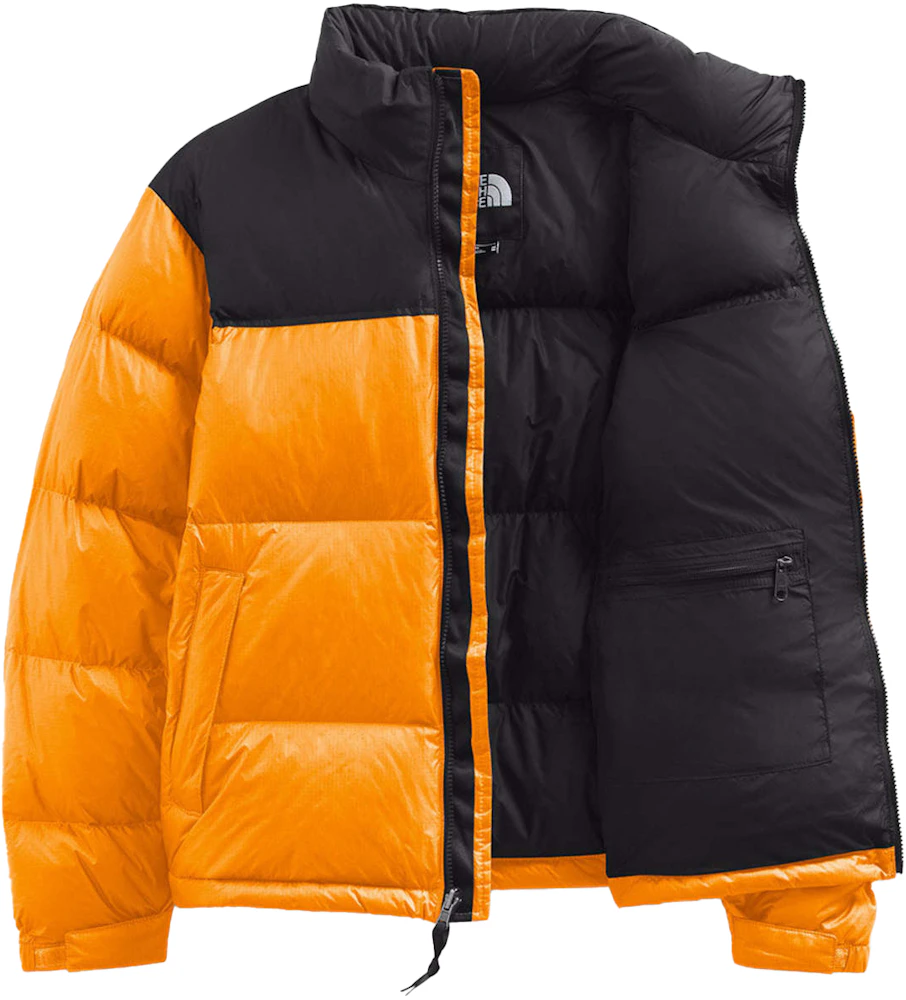 The North Face 1996 Retro Nuptse 700 Fill Packable Jacket Cone Orange ...