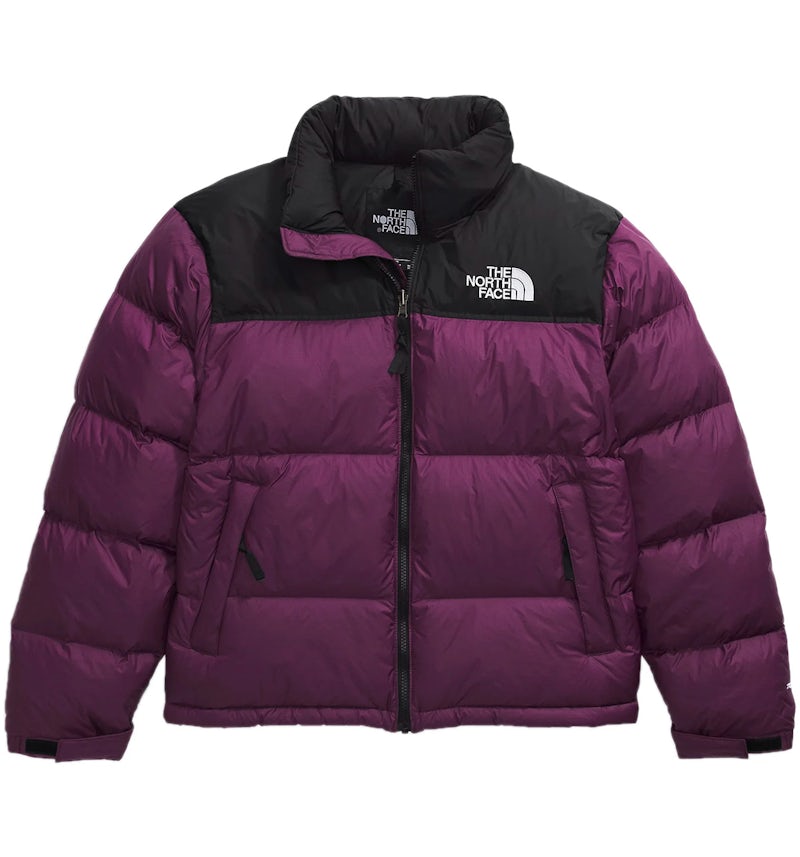 The North Face 1996 Retro Nuptse Jacket Black Currant Purple Men's