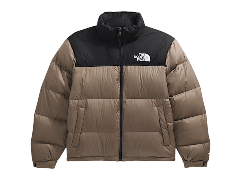 The North Face 1996 Retro Nuptse Jacket Mocha Brown/TNF Black