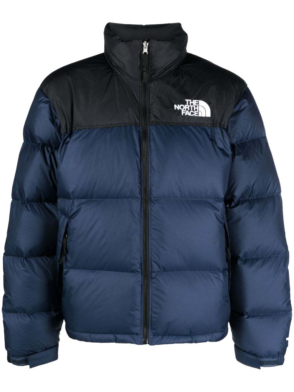 The North Face logo-embroidered padded gillet - Purple
