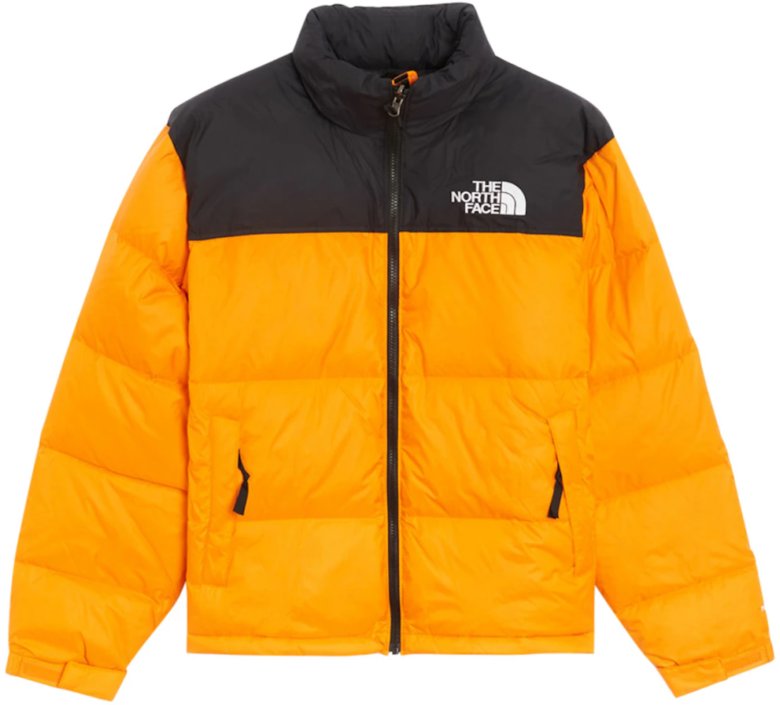 The North Face 1996 Retro Nuptse Packable Jacket Cone Orange/Black Men ...
