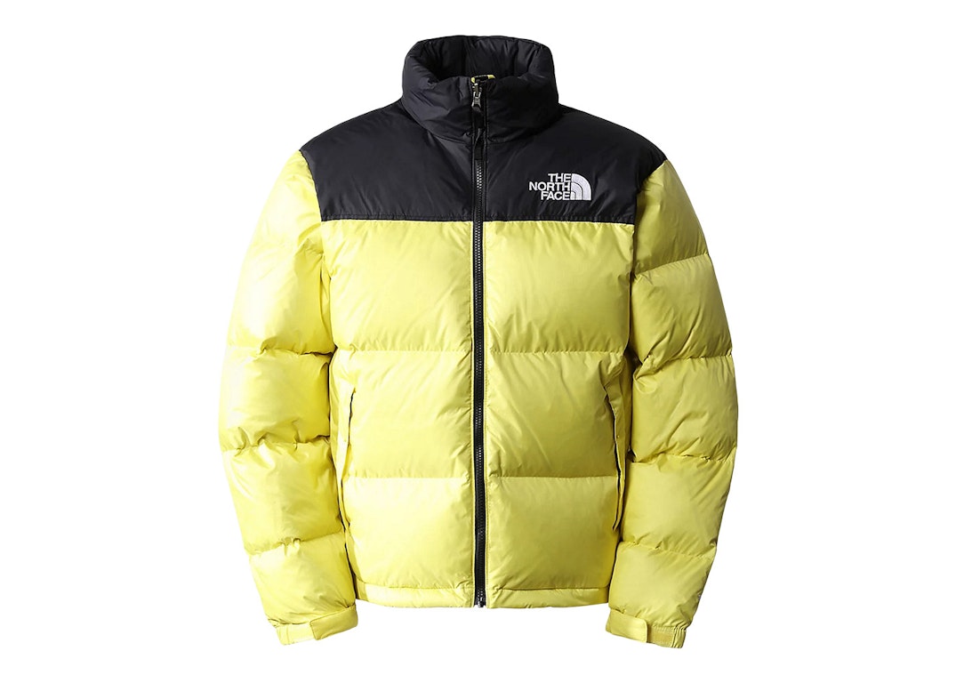 Pre-owned The North Face 1996 Retro Nuptse Packable Jacket Yellow
