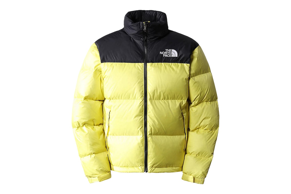 Pre-owned The North Face 1996 Retro Nuptse Packable Jacket Yellow
