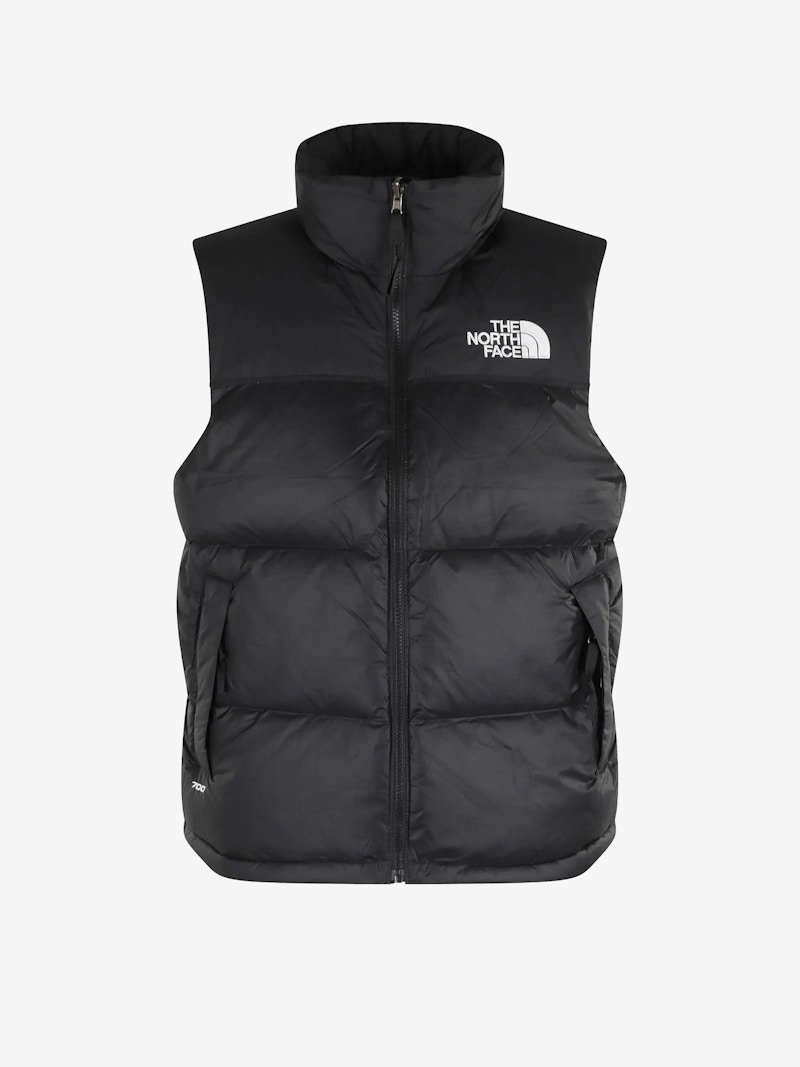 Men's The North Face 1996 Retro Nuptse Vest in Black Red