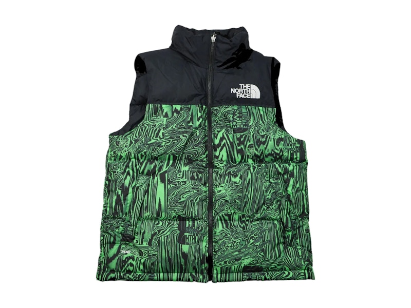 THE NORTH FACE Nuptse Vest L グリーン/ブラック The North Face - 1996 Retro Nuptse Vest | HBX