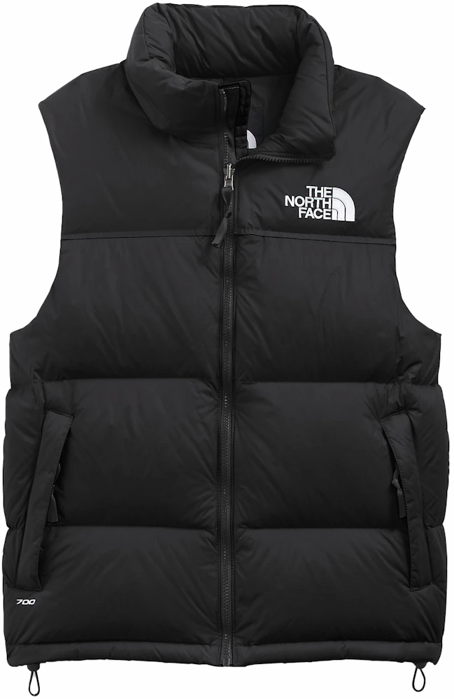 VTG The North Face Mens Down Nuptse Puffer Vest Size XL Green Black NF002YO  90s