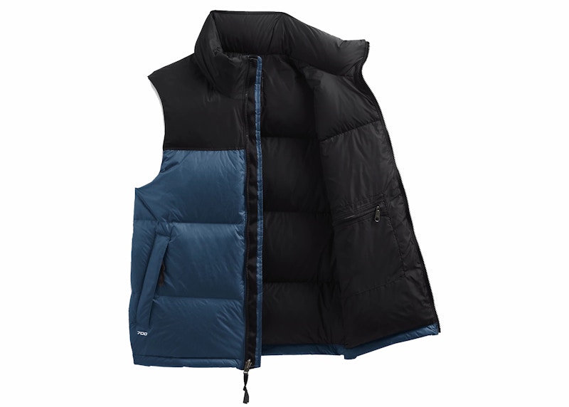 Navy blue north face on sale vest