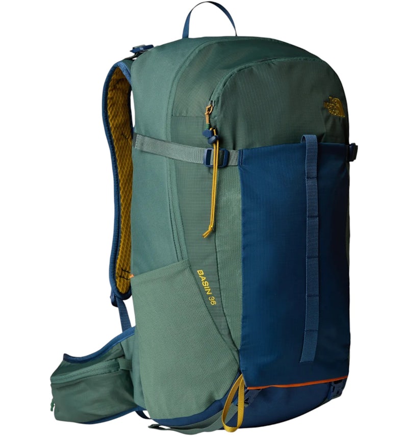 The North Face Basin Backpack Duck Green/Shady Blue Homme de la