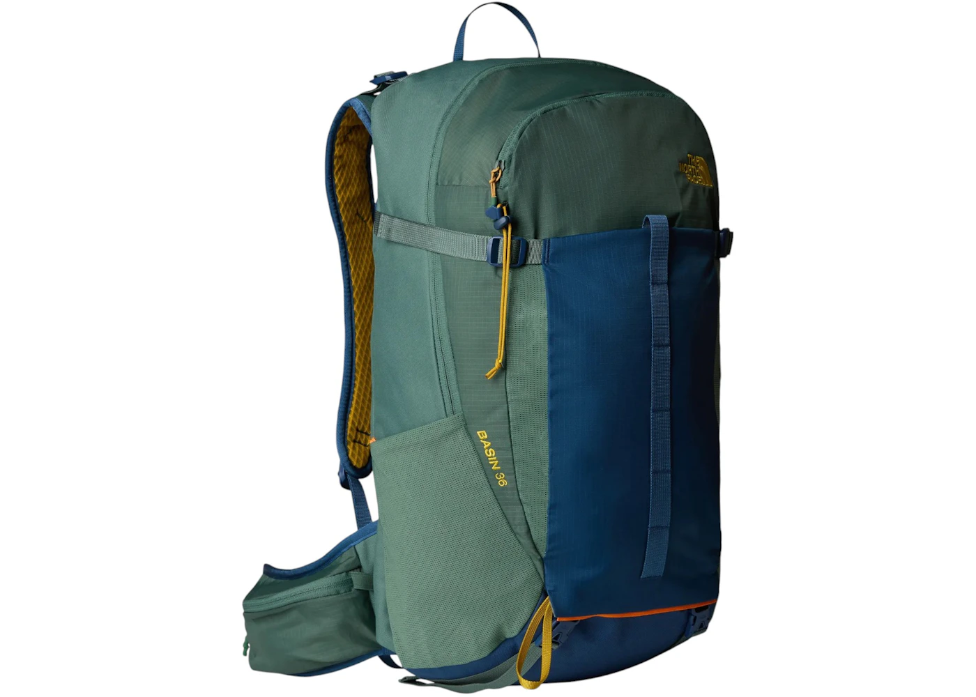 The North Face Basin Backpack Duck Green/Shady Blue Homme de la