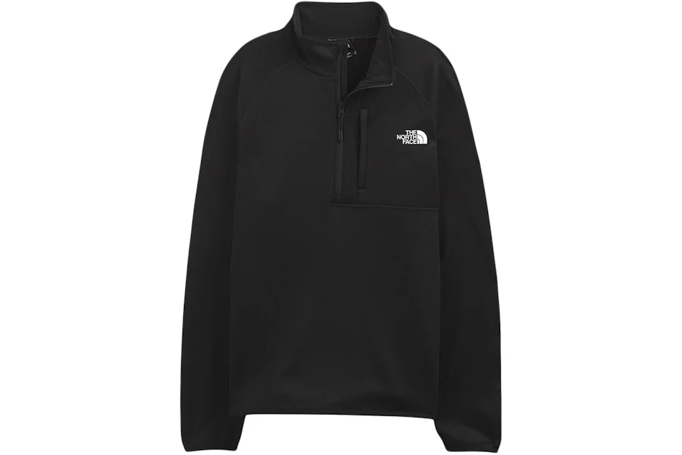The North Face Canyonlands Fleece Front-Zip Pullover TNF Black
