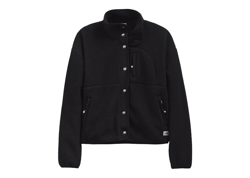 Pre-owned The North Face Women's Cragmont Snap Buttonup Jacket In Tnf Black
