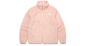 The North Face Comfy Fleece Zip Up "White Label" Zip Up Baby Pink