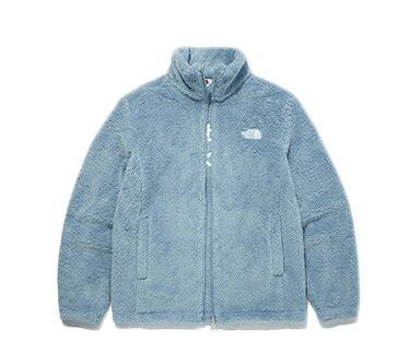 The North Face Comfy Fleece Zip Up "White Label" Zip Up Powder