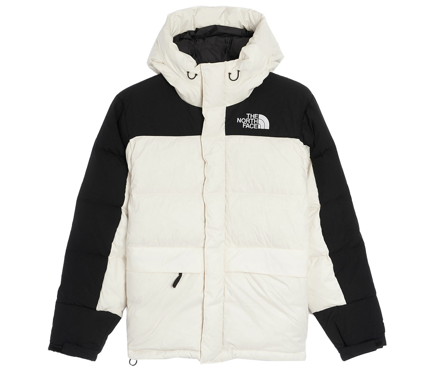 The North Face HMLYN Down Parka Jacket White Black