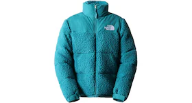The North Face High Pile 600 Fill Recycled Waterfowl Down Nupste Jacket Harbor Blue