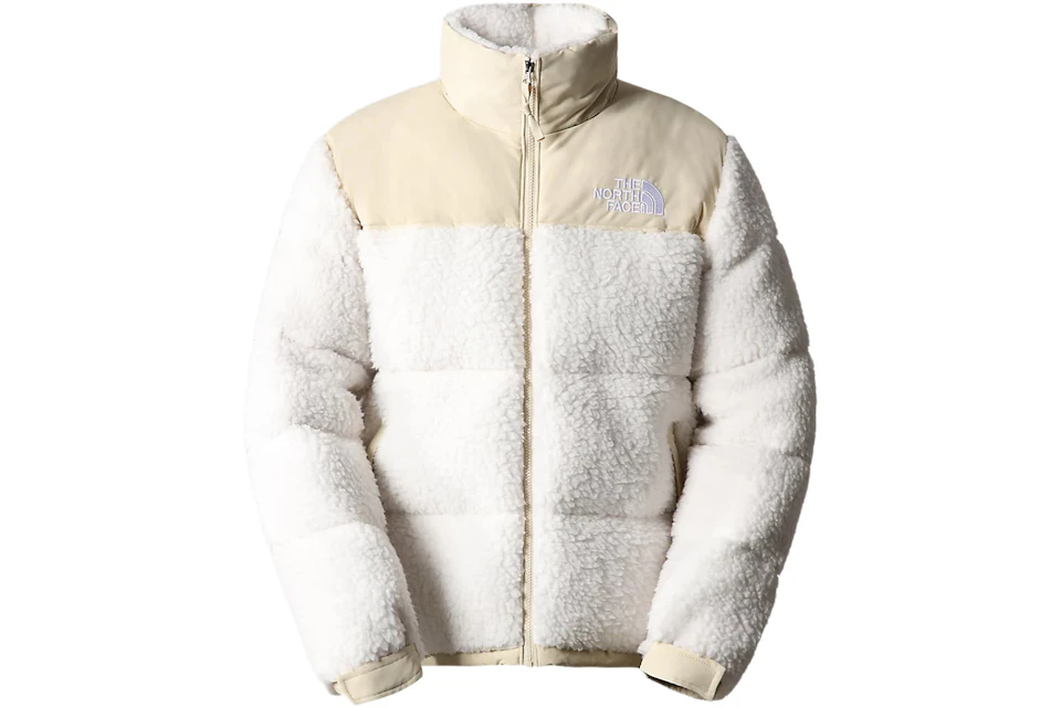 patrouille doneren pit The North Face High Pile 600 Fill Recycled Waterfowl Down Nuptse Jacket  Gardenia White-Gravel - FW22 - US