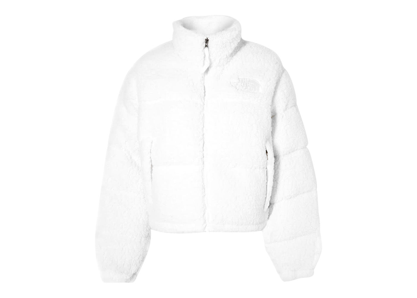 The North Face High Pile Nuptse 600-Fill Recycled Waterfowl Down Jacket  Gardenia White