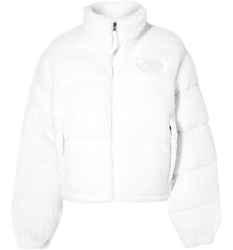 Face Nuptse Jacket Pile North Face Bianco The North Face Piumino