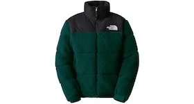 The North Face High Pile 600 Fill Recycled Waterfowl Down Nuptse Jacket Ponderosa Green