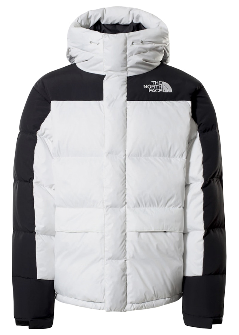 Black and white outlet north face coat