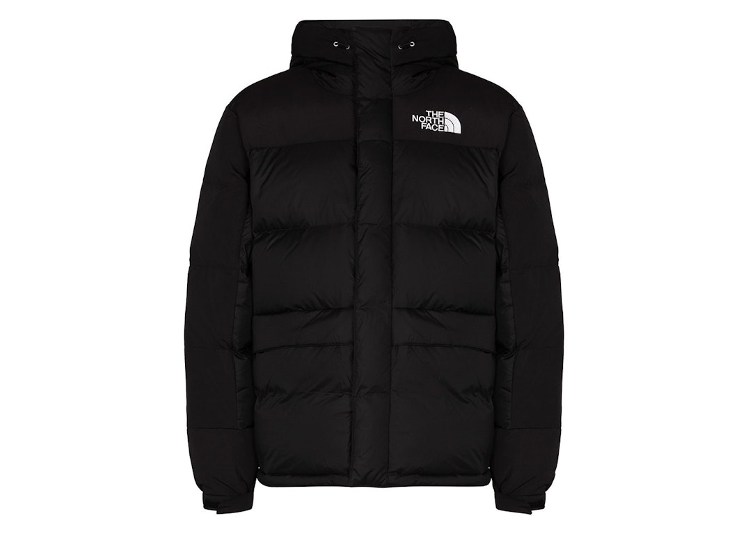 Pre-owned The North Face Himalayan Padded Hooded Jacket Tnf Black